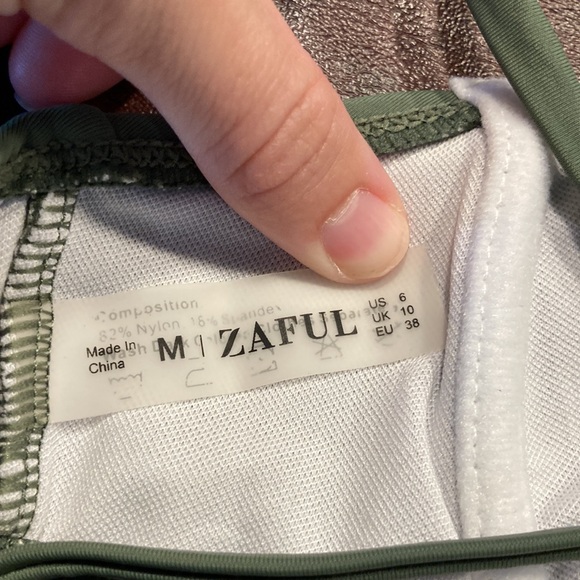 Kelly Green Balconette Style Tie Back Bikini Swimsuit Top - Picture 9 of 9